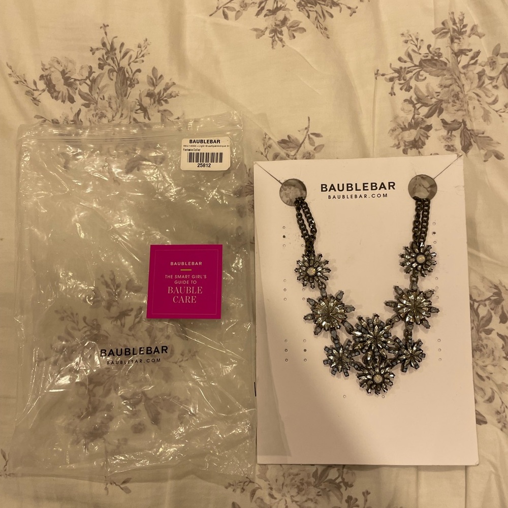 Baublebar Floral Statement Necklace